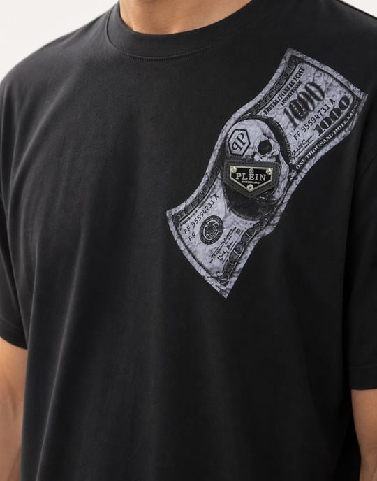 T-Shirt Med Rund Hals Och Kort Ärm Skull - Image 3