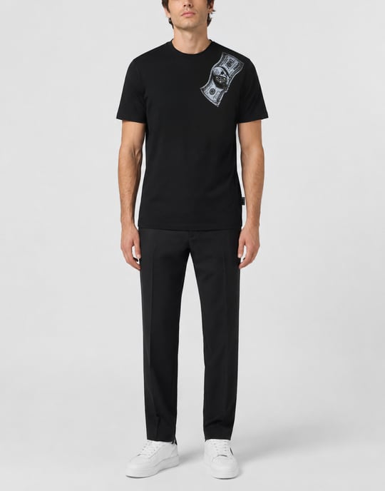 T-Shirt Med Rund Hals Och Kort Ärm Skull - Image 4