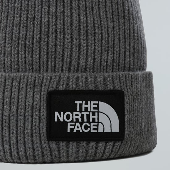 Tnf Logo Box Cuffed Beanie TNF - Image 3