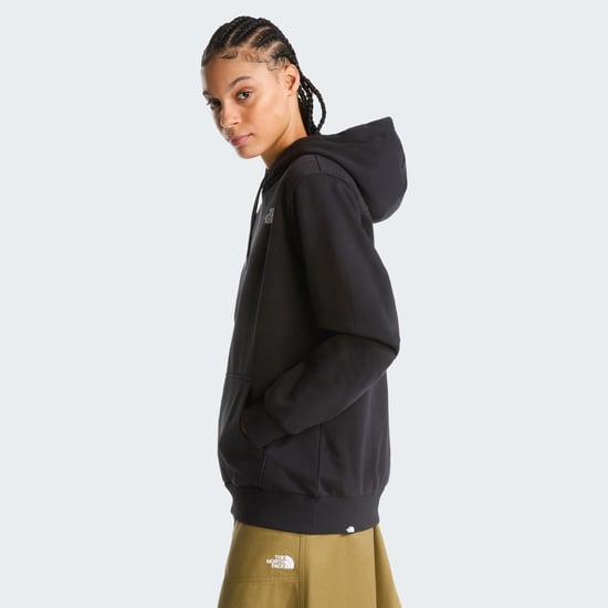 Womens Simple Dome Regular Hoodie TNF - Image 3