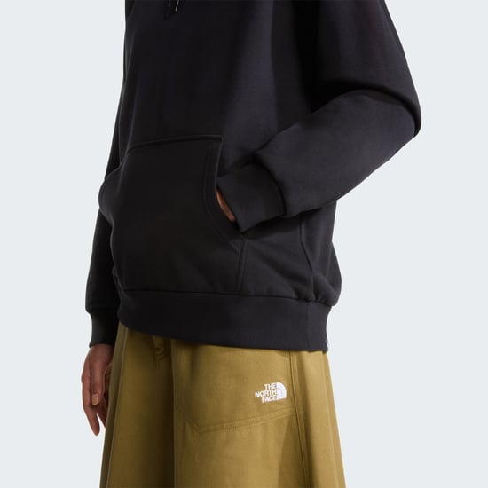 Womens Simple Dome Regular Hoodie TNF - Image 6