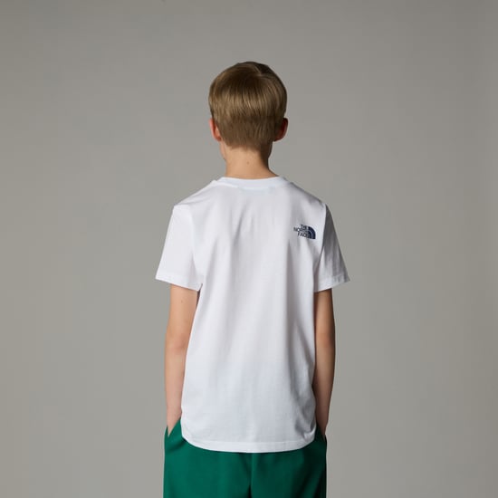 Boys Topographic S/S Tee TNF - Image 3