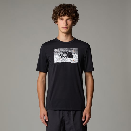 Mens Foundation Abstract Graphic Tee TNF - Image 1