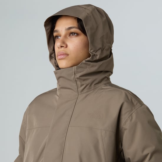 Womens Nukabira Rain Shell Parka TNF - Image 5