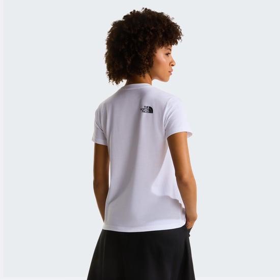 Womens Evolution Half Dome Slim Short Sleeve TNF - Image 4