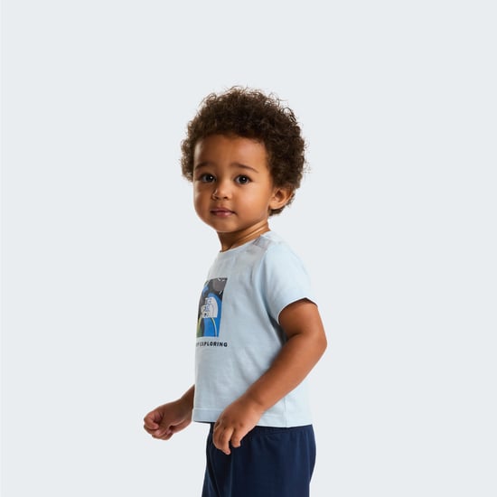 Boysaby Box Nse Play Reg Short Set TNF - Image 4