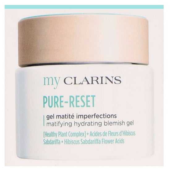 Clarins PURE-RESET Mattifying Anti-Blemish Gel for Oily Skin - Image 2