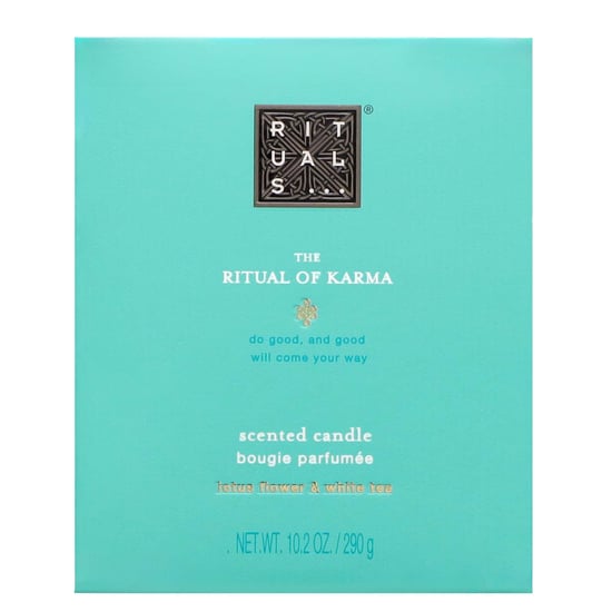 Rituals Karma Scented Candle 290g - Uplifting Fragrance for a Positive Home - Image 2