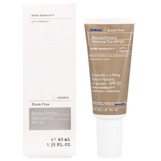 KORRES Black Pine 4D BioShapeLift Firming Tinted Moisturiser SPF20 for Radiant Skin - Image 3