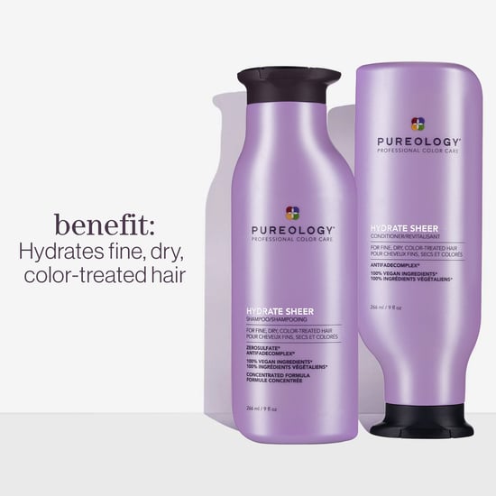Pureology Hydrate Sheer Shampoo - Lightweight and Nourishing for Colour-Treated Hair - Image 5