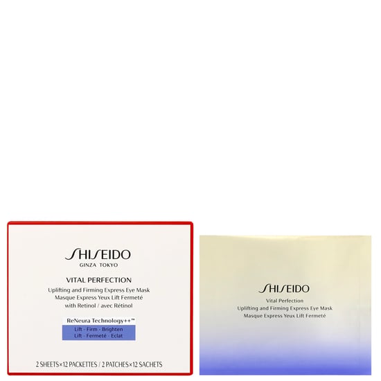 Shiseido Vital-Perfection Oogmaskers - 12 stuks voor een liftend en verstevigend effect - Image 4
