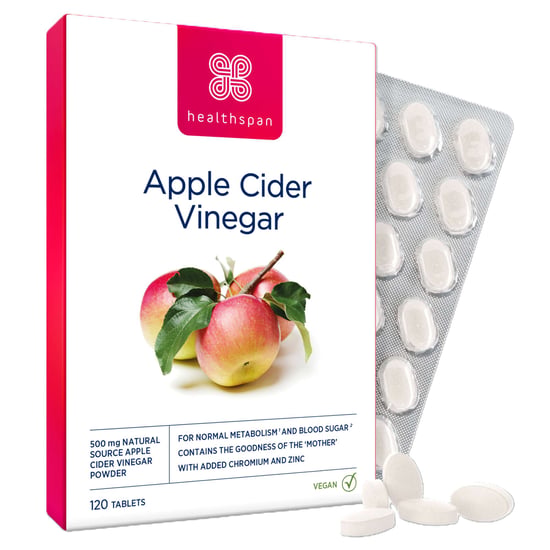 Healthspan Apple Cider Vinegar Tablets - 120 High Strength Supplements