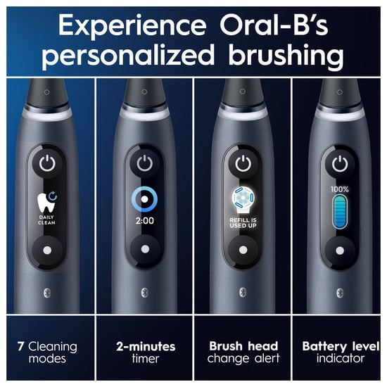 Oral-B iO 9 Black Electric Toothbrush - Ultimate Dental Care - 900 grams - 0.9 kg - Image 4