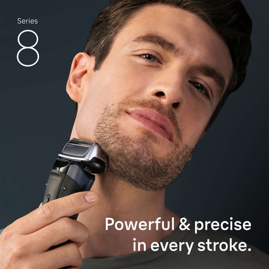 Braun Series 8 8603S Grey Electric Shaver with SensoAdapt - Image 3