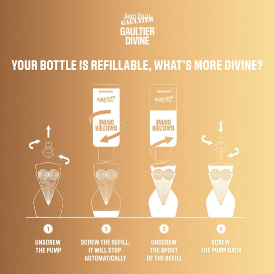 Jean Paul Gaultier Gaultier Divine Eau de Parfum Eco-Friendly Refill 200ml - Image 6