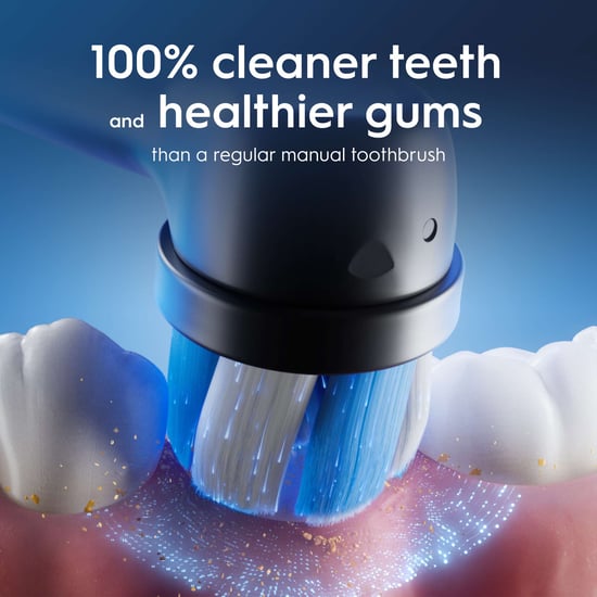 Oral-B iO5 Black Electric Toothbrush with Smart Pressure Sensor and A.I. Brushing - Image 3