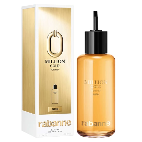 Rabanne Million Gold For Her Parfum Refill 200 ml. - Image 2