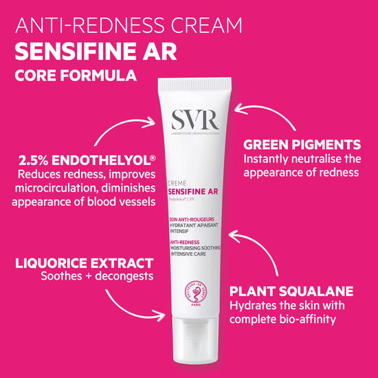 SVR Sensifine AR Anti-Redness Moisturiser 40ml - Soothing Intensive Care - Image 3