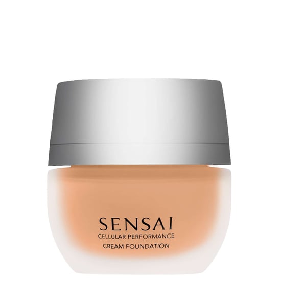 SENSAI Cellular Performance Cream Foundation CF21 Zachte Beige, 30 ml, Verhelderende Volledige Dekking - Image 2