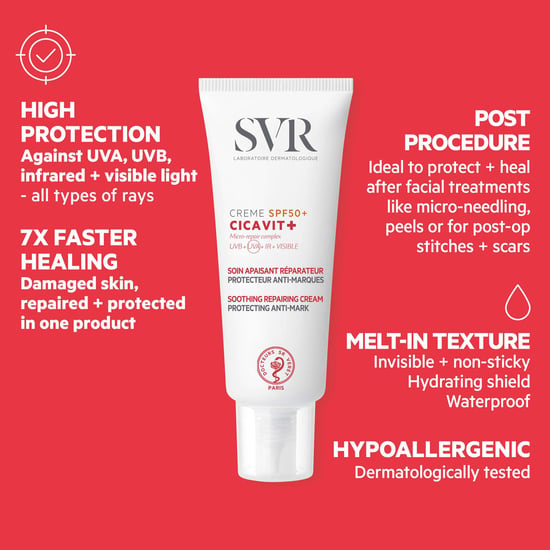 SVR Cicavit+ SPF50+ Zonnebrandcrème voor littekens en tatoeages 40 ml - Image 5