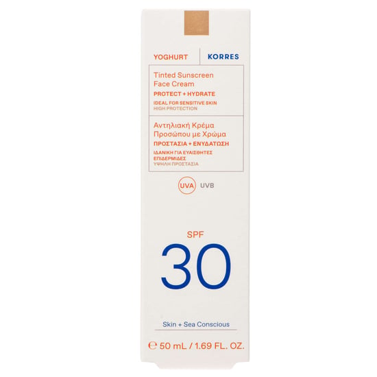 KORRES Tinted Sunscreen Face Cream SPF30 with Yoghurt - 50ml - Image 2