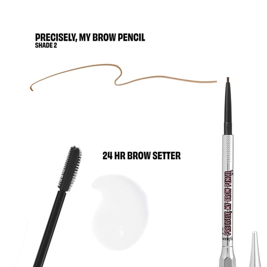 Benefit Bigtime Brow Minis Set - Precisely My Brow Pencil & Setting Gel Shade 2 - Image 3