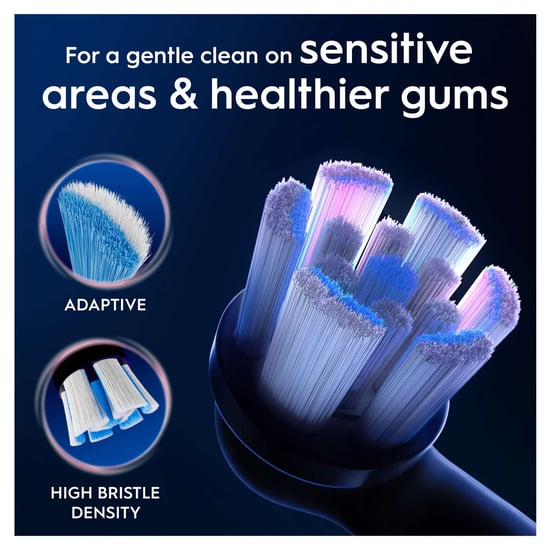 Oral-B iO Gentle Clean Replacement Heads, Black, Pack of 4 - Image 3