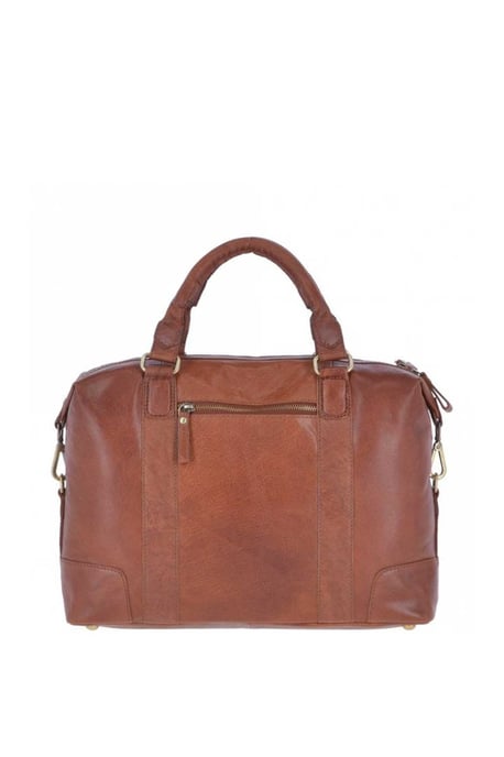 Real Leather Vintage Laptop Work Bag - Image 3