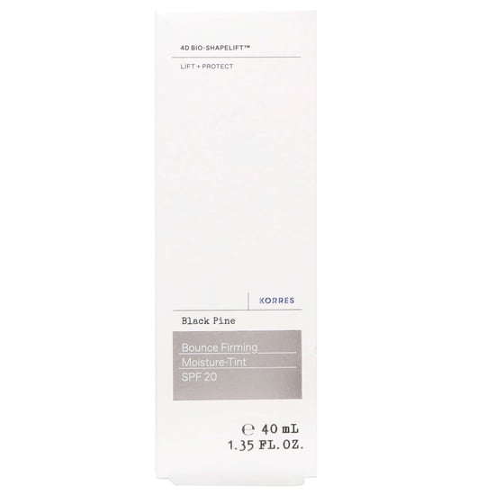 KORRES Black Pine 4D BioShapeLift Firming Tinted Moisturiser SPF20 for Radiant Skin - Image 2