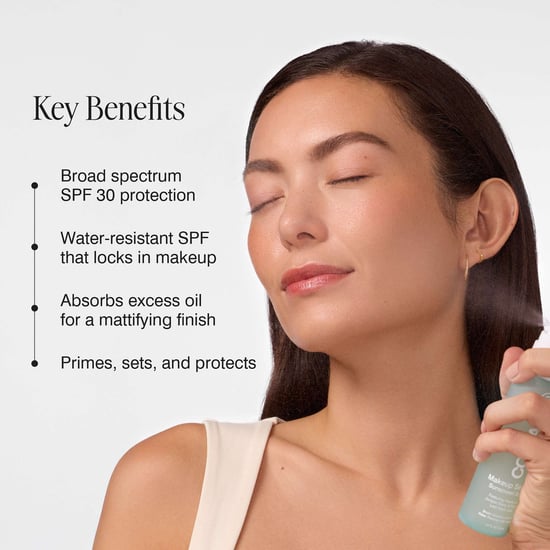 Coola Organic Face Sunscreen Spray SPF30 for Makeup Setting - Image 4