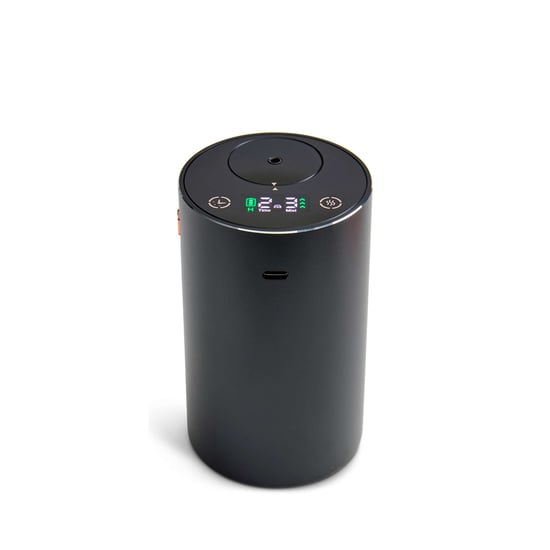 NEOM Wellbeing Pod Mini+ Waterless Essential Oil Diffuser in Black - Image 6