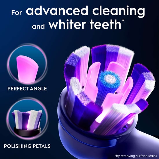 Oral-B iO Radiant White Replacement Heads Black 4 Pack - Image 3