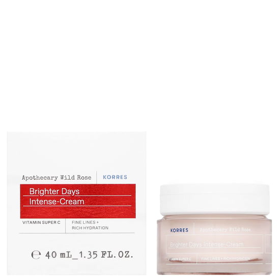 KORRES Wild Rose Day-Brightening Intense Cream 40ml for Radiant Skin - Image 3