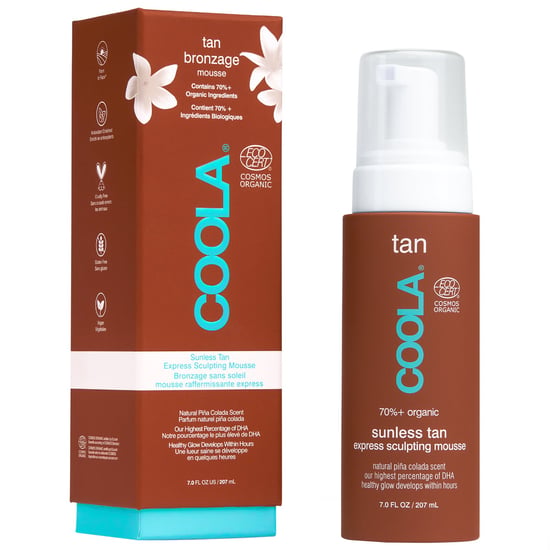 Coola Organic Sunless Tan Express Sculpting Mousse for a Natural Glow - Image 2