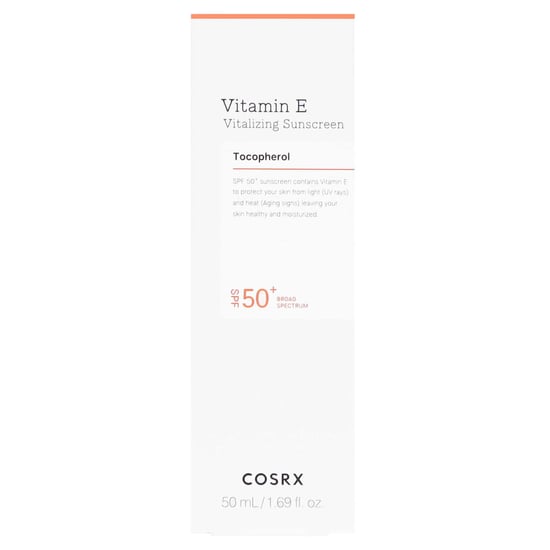 Cosrx Vitamin E Vitalizing Sunscreen SPF 50+ for Ultimate Sun Protection - Image 2