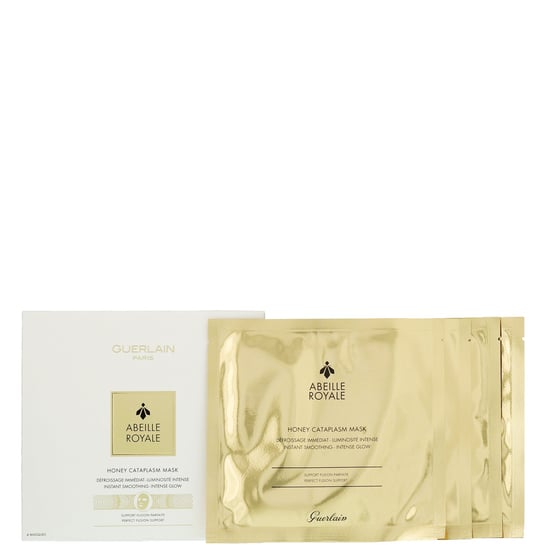 Guerlain Abeille Royale Honey Cataplasm Maskerset van 4 voor een stralende huid - 152 g - Image 3
