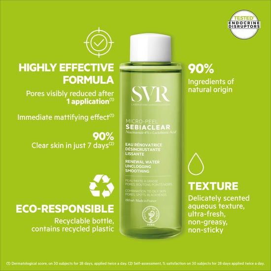 SVR Sebiaclear Micro-Peel Unclogging Renewal Essence 150ml - Image 4