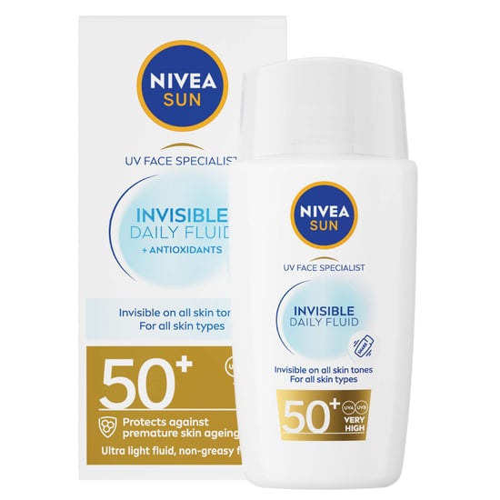 Nivea Sun Care UV Face Specialist Invisible Daily Fluid SPF50+ 40ml - Ultimate Sun Protection - Image 2