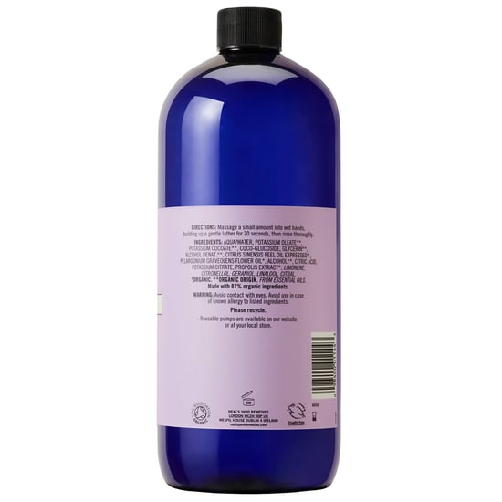 Neal's Yard Remedies Geranium & Orange Hand Wash - Refreshing Natural Cleanser - Image 2