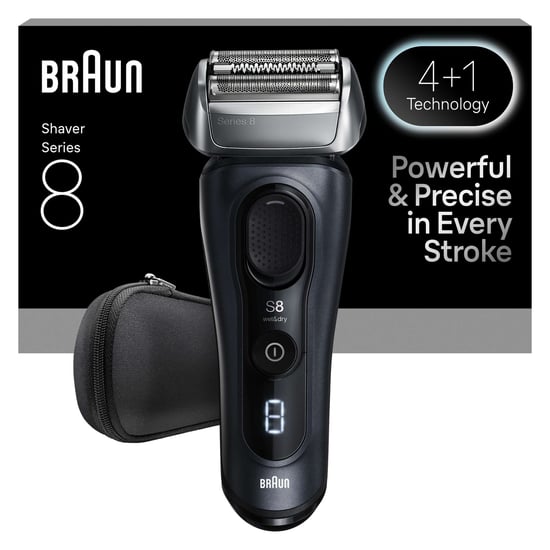 Braun Series 8 8603S Grey Electric Shaver with SensoAdapt - Image 2