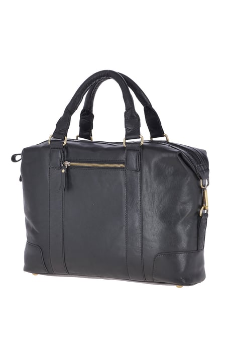 Real Leather Vintage Laptop Work Bag - Image 3
