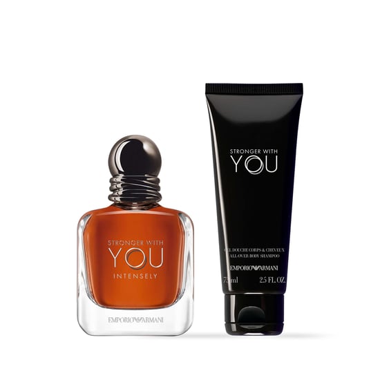 Armani Stronger With You Intensely Eau de Parfum Spray Cadeauset voor mannen 50ml - Image 2
