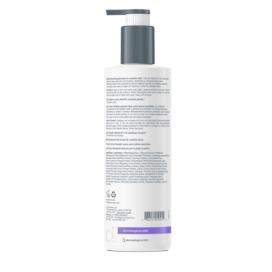 Dermalogica UltraCalming™ Cleanser 500ml, Sulfaatvrije Verzachtende Gel-Crème voor Gevoelige Huid - Image 2