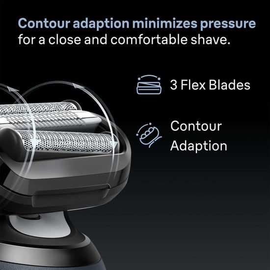 Braun Series 6 62‑S7650CC Silver Electric Shaver with 4in1 SmartCare Center - Image 4