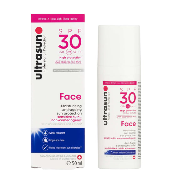 Ultrasun Face Anti-Ageing Sunscreen SPF30 for Daily Protection - Image 2