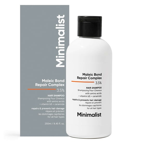 Minimalist Maleic Bond Repair 3.5% Shampoo for Stronger Hair - 250ml - Image 2