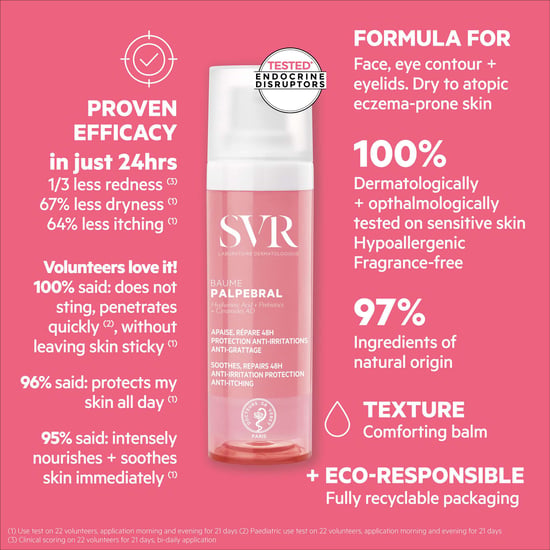 SVR Palpebral Soothing Eczema Face Balm For Sensitive Skin 30ml - Image 5