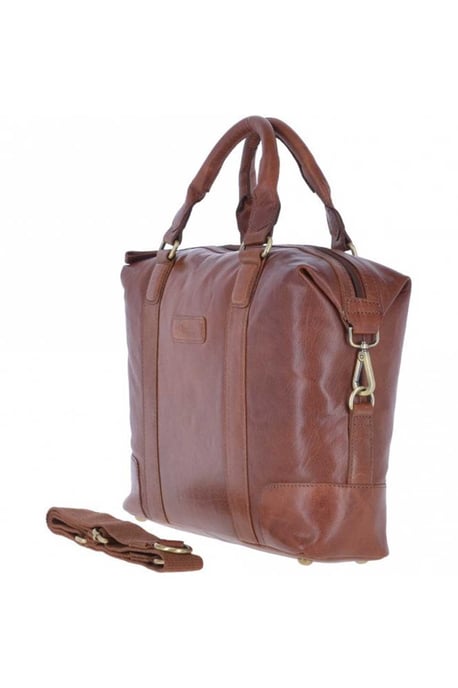 Real Leather Vintage Laptop Work Bag - Image 4
