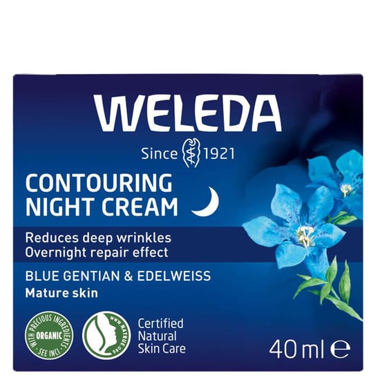 Weleda Blue Gentian & Edelweiss Night Cream for Contouring and Hydration 163g - Image 2
