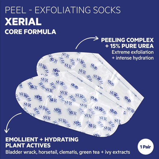 SVR Xerial Peel Exfoliërende Sokmasker voor Gladde Voeten - 1 Paar - Image 2